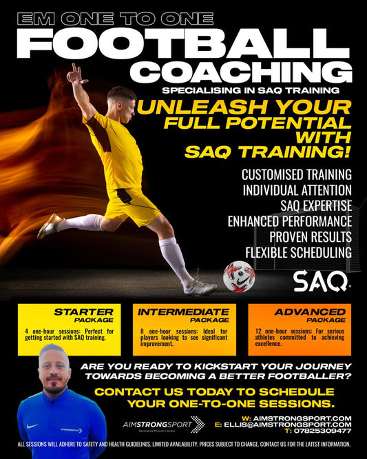 NEW! One-to-One SAQ & Football Coaching
