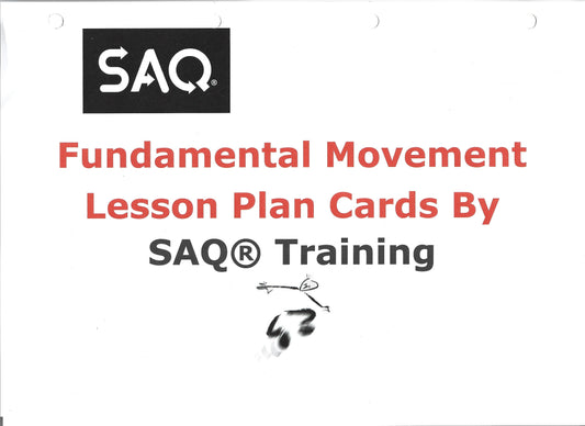SAQ Upskilling CPD For Teachers & School Staff, Half Day or Full Day - includes Lesson Plans and Resources Pack
